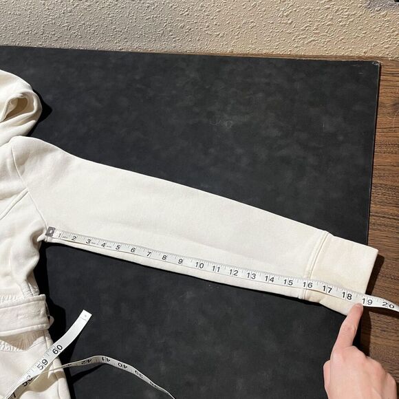 Harley Davidson Coat Women Large Blazer Hooded Fleece Pea Coat Embroidered Biker - Picture 9 of 16